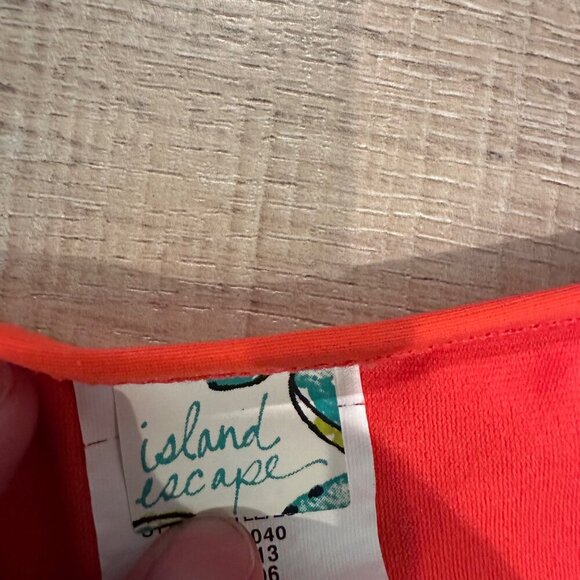 ISLAND ESCAPE WOMENS TANKINI TOP SIZE 8 BOTTOMS SIZE 12 - Picture 6 of 10